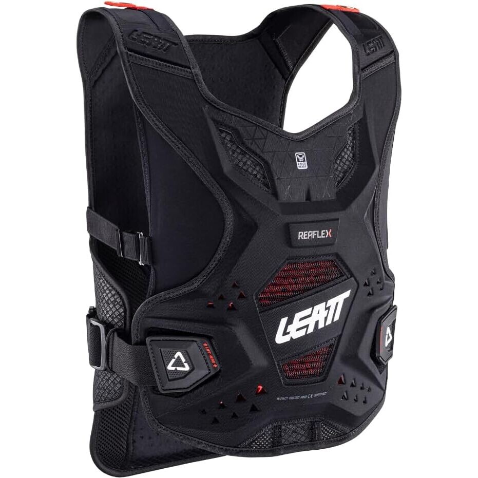 Leatt CHEST PROTECTOR REAFLEX WOMEN Schwarzer Motocross-Brustschutz
