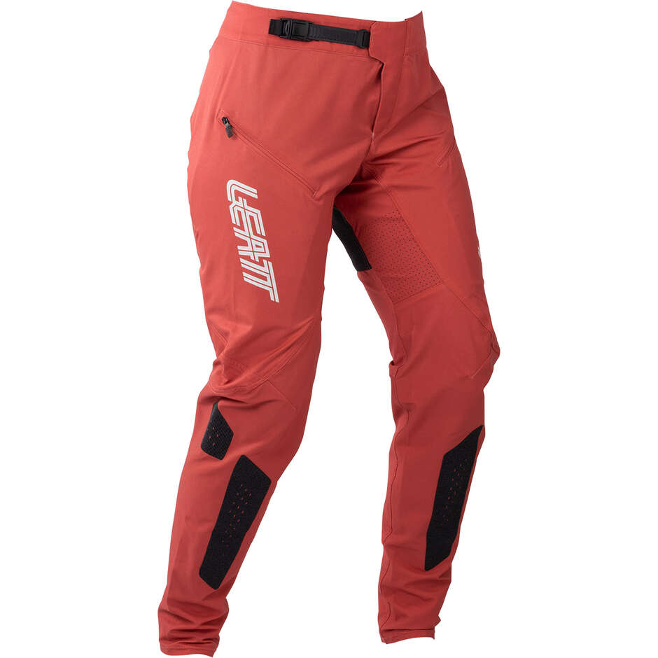 Leatt Damen Gravity 3.0 MTB-Hose – Strapazierfähig für Enduro- und Trail-Fahrten, Rot