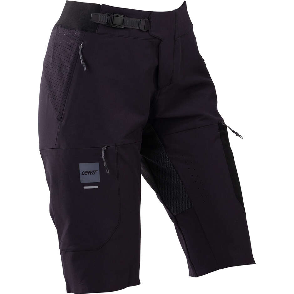Leatt Damen Gravity 4.0 Technical MTB Shorts - für Enduro und Downhill Schwarz
