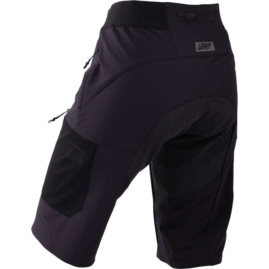 Leatt Damen Gravity 4.0 Technical MTB Shorts - für Enduro und Downhill Schwarz