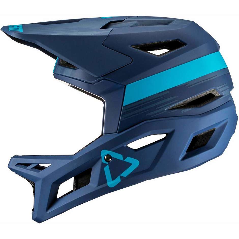 Leatt DBX 4.0 v19.1 TINTE MTB Bike Helm Blau