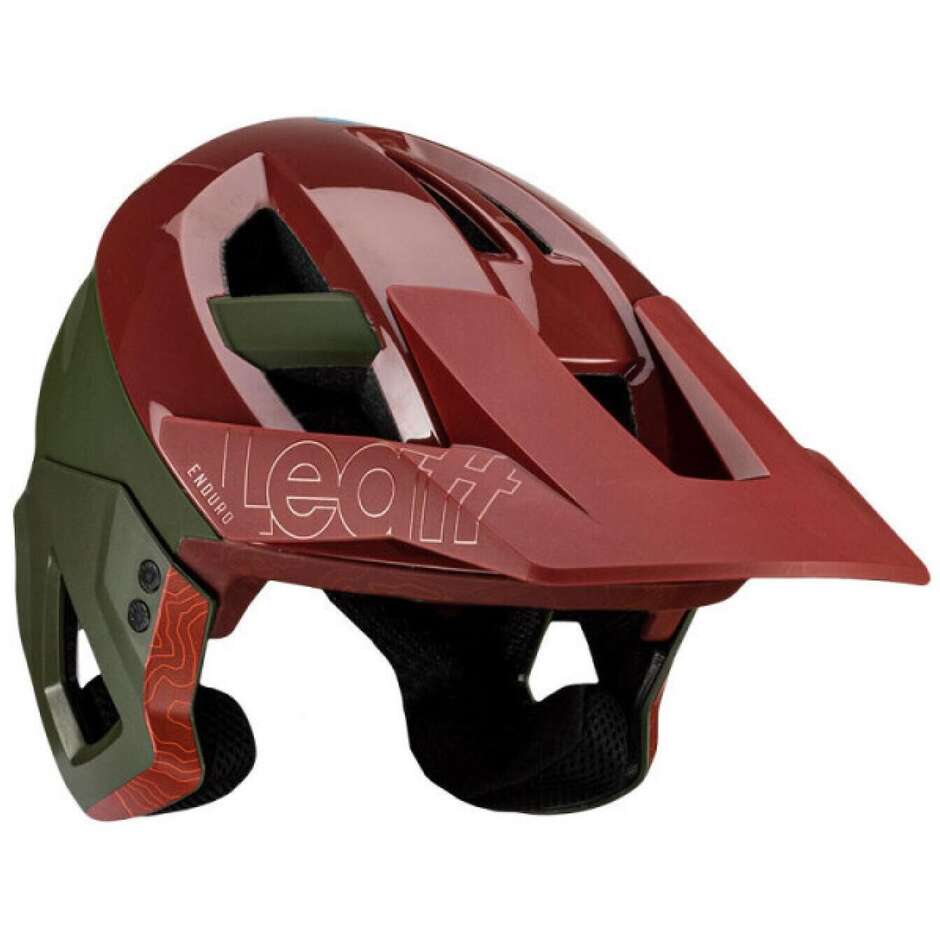 Leatt ENDURO 3.0 V23 PINE Grün MTB-Helm