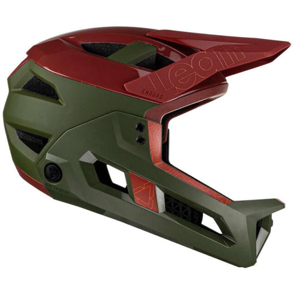 Leatt ENDURO 3.0 V23 PINE Grün MTB-Helm