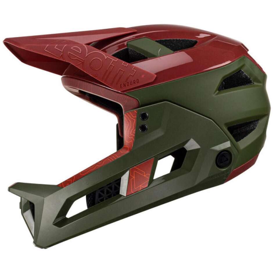 Leatt ENDURO 3.0 V23 PINE Grün MTB-Helm