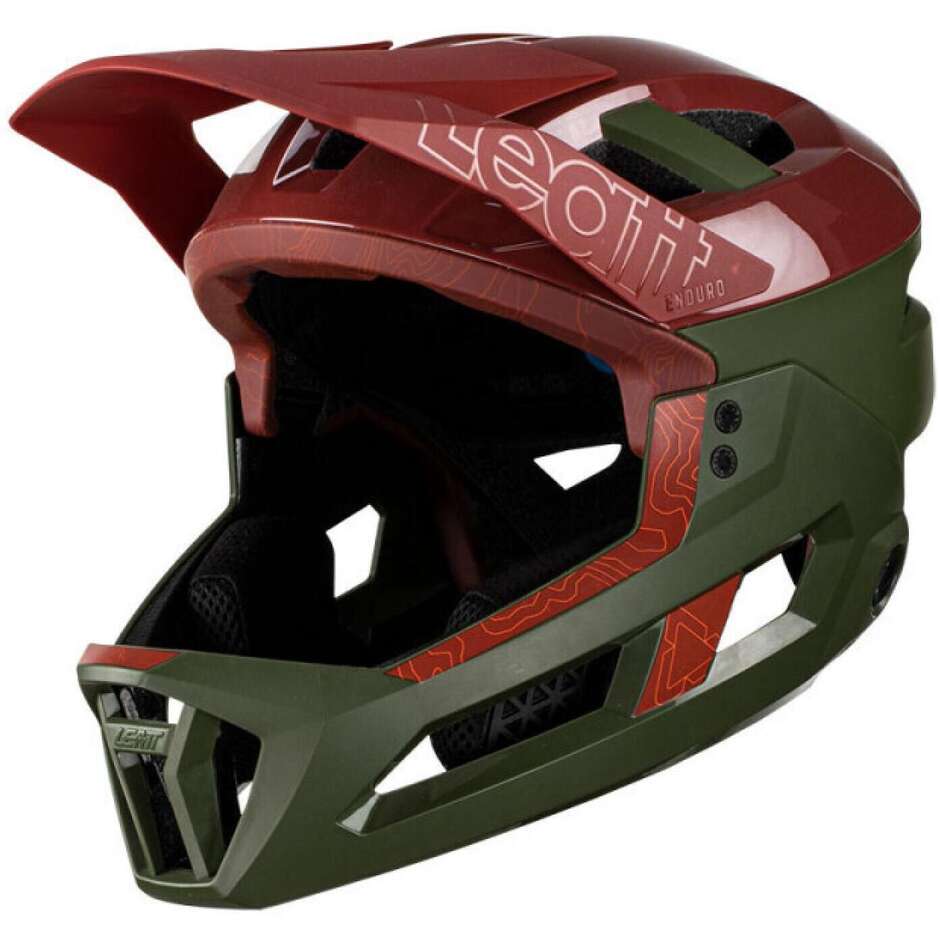 Leatt ENDURO 3.0 V23 PINE Grün MTB-Helm