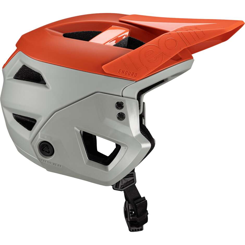 Leatt ENDURO 3.0 V24 GLOW Rot MTB-Helm