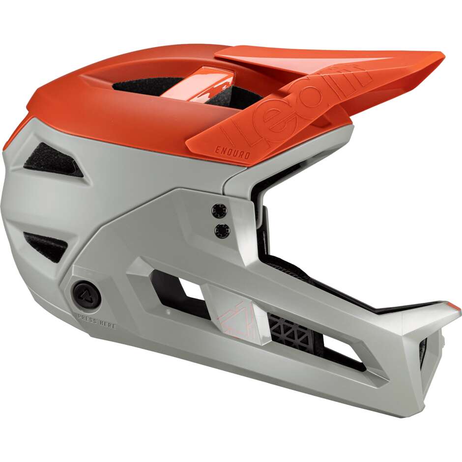 Leatt ENDURO 3.0 V24 GLOW Rot MTB-Helm
