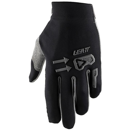 Leatt GPX 2.5 Windblock Moto Cross Enduro Gloves Black
