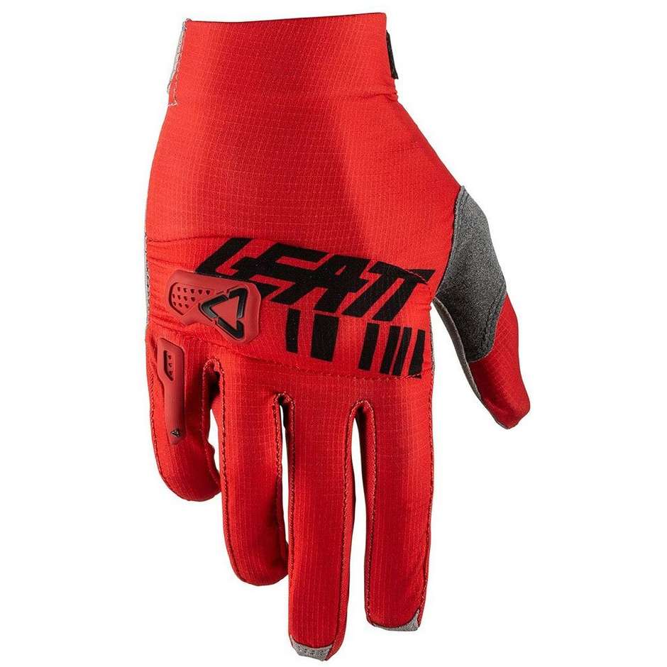 Leatt GPX 3.5 LITE Red Cross Enduro Motorcycle Gloves