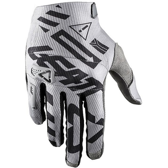 Leatt GPX 3.5 Lite Steel Cross Enduro Motorcycle Gloves White