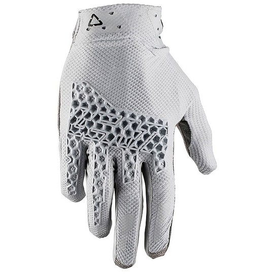 Leatt GPX 4.5 Lite Steel Cross Enduro Motorcycle Gloves White
