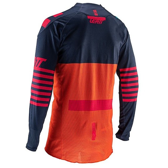 Leatt GPX 4.5 X-Flow Orange Cross Enduro jersey