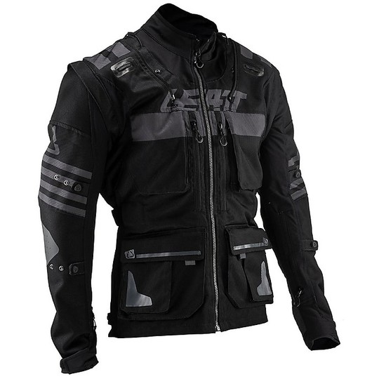 Leatt GPX 5.5 Enduro Motorcycle Jacket Black Enduro