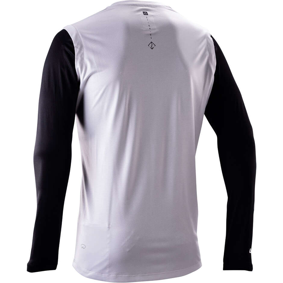 Leatt Gravity 2.0 MTB Jersey - Breathable, Lightweight, for Trail and Enduro, White