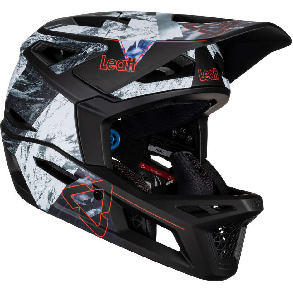 Leatt GRAVITY 4.0 V23 ALPINE MTB Helmet Black