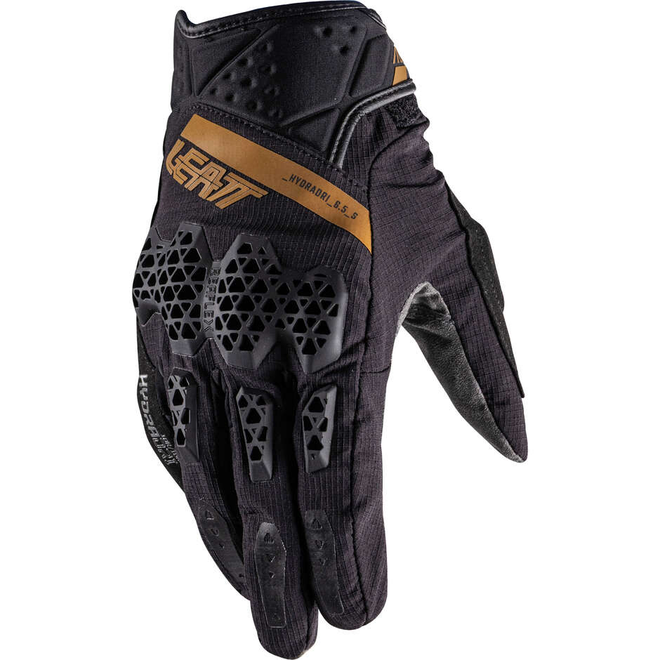 Leatt HydraDri 6.5 Short ADV Glove Matte Black/Grey