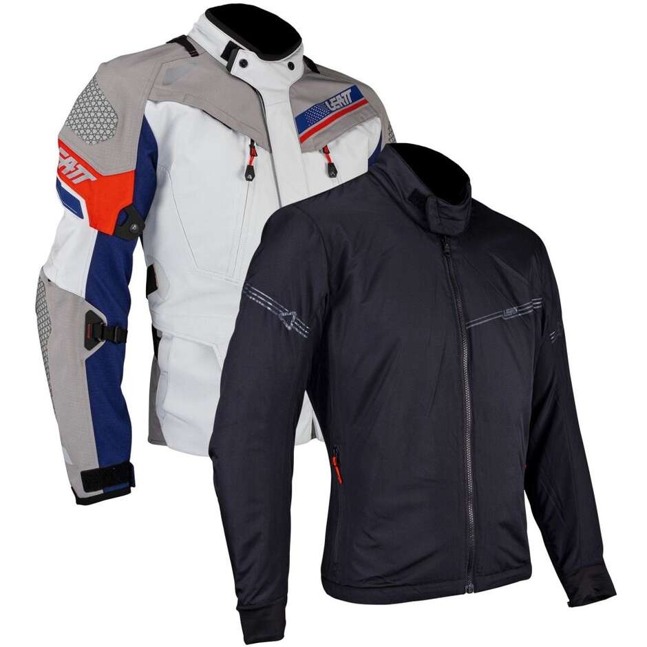 Leatt JACKET ADV DRITOUR 7.5 Weiße Motocross-Jacke