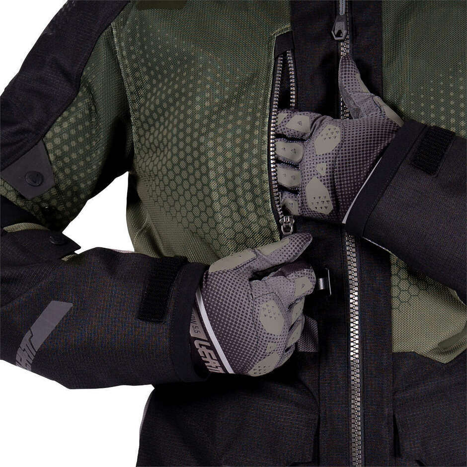 Leatt JACKET ADV FLOWTOUR 5.5 Grüne Abenteuerjacke