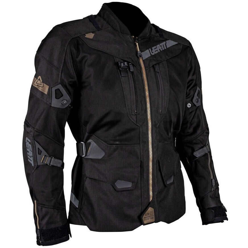Leatt JACKET ADV FLOWTOUR 7.5 Black Motorcycle Jacket