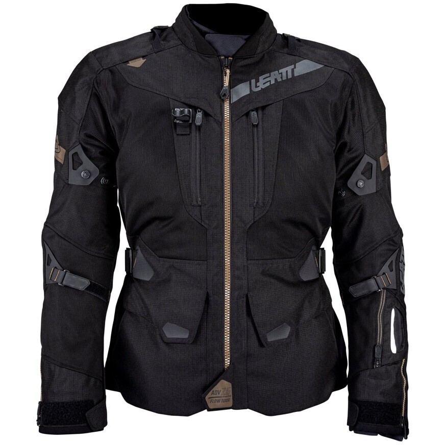 Leatt JACKET ADV FLOWTOUR 7.5 Black Motorcycle Jacket