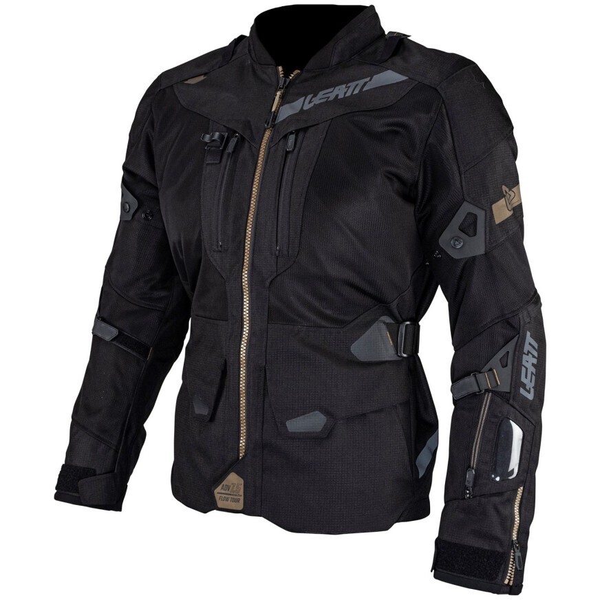 Leatt JACKET ADV FLOWTOUR 7.5 Black Motorcycle Jacket