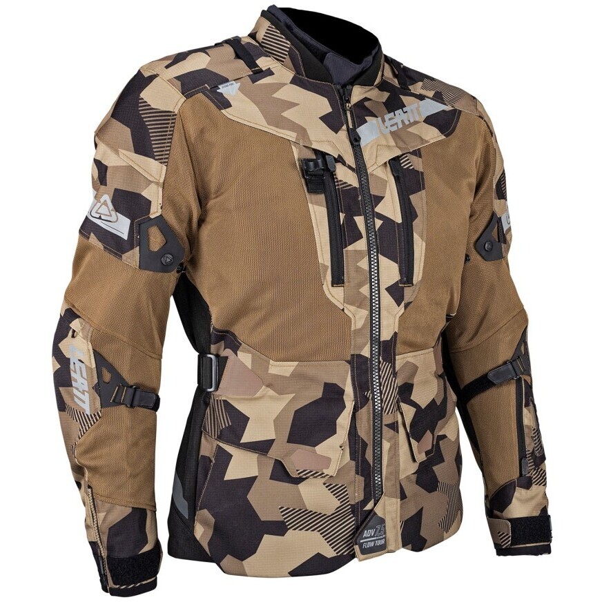 Leatt JACKET ADV FLOWTOUR 7.5 Braune Motocross-Jacke
