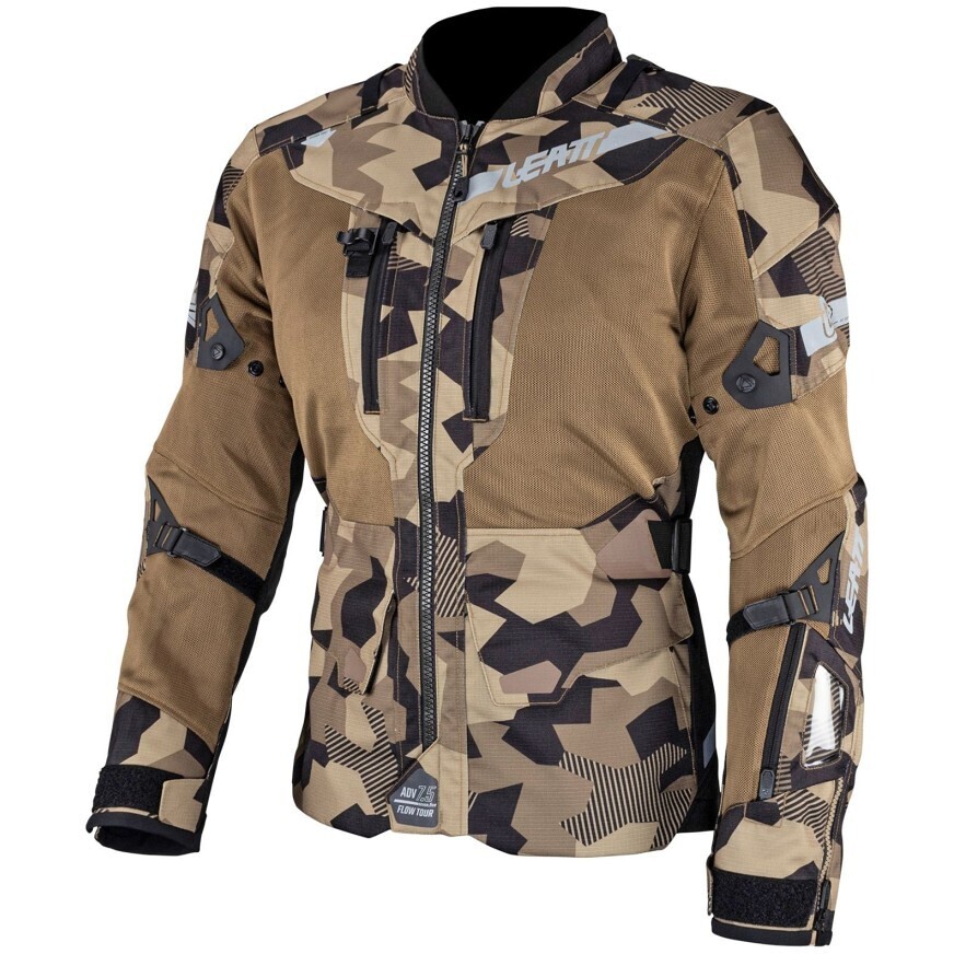 Leatt JACKET ADV FLOWTOUR 7.5 Braune Motocross-Jacke