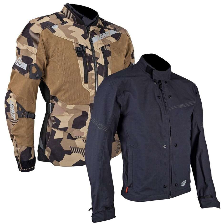 Leatt JACKET ADV FLOWTOUR 7.5 Braune Motocross-Jacke