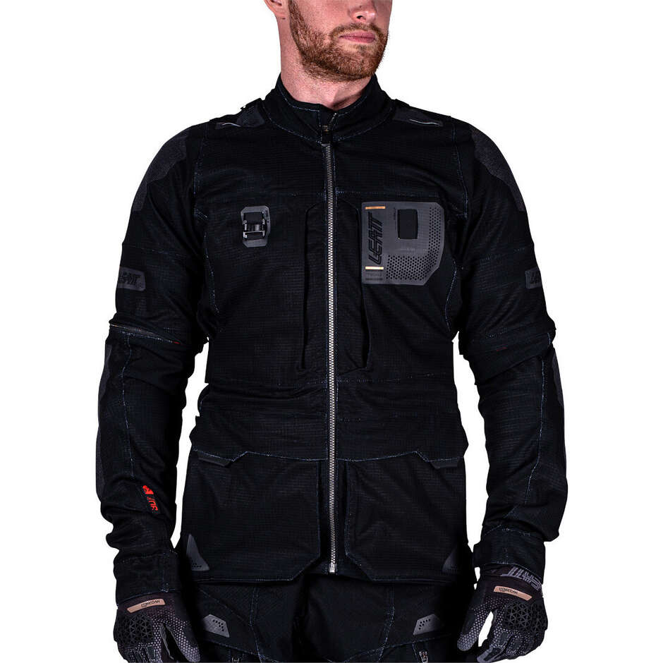 Leatt JACKET ADV RALLY 5.5 Adventure-Jacke Schwarz