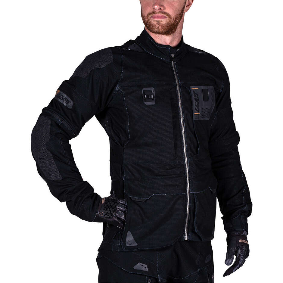 Leatt JACKET ADV RALLY 5.5 Adventure-Jacke Schwarz