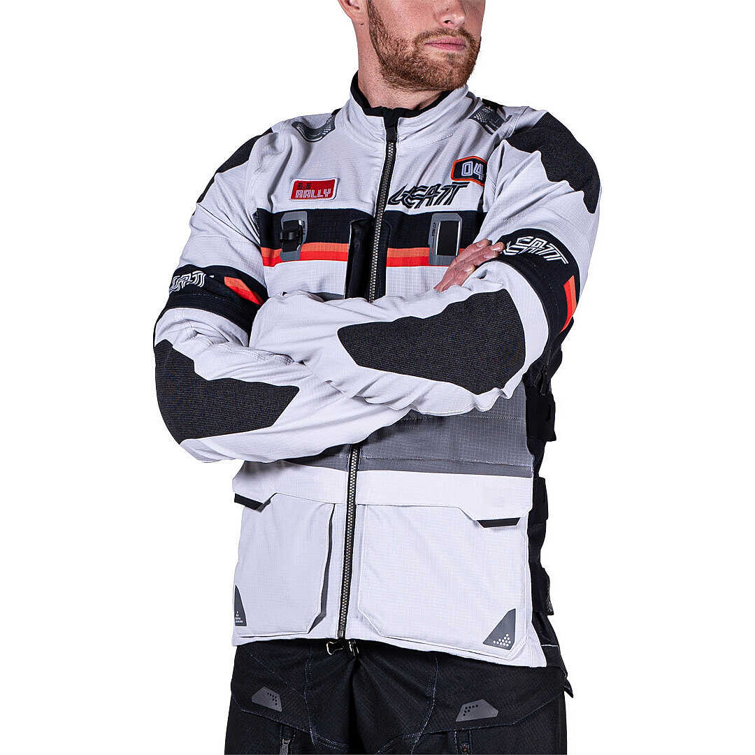 Leatt JACKET ADV RALLY 5.5 Adventure Jacket Grey For Sale Online