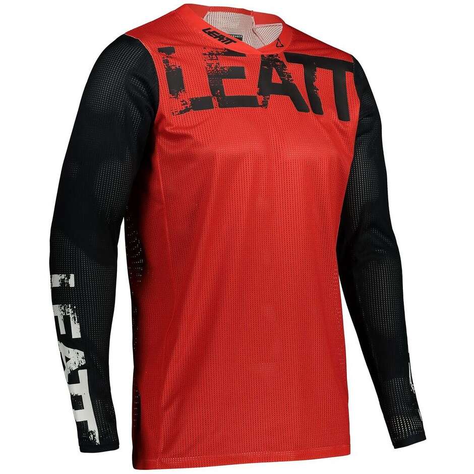 Leatt JERSEY MOTO 3.5 MINI Rot Motocross Jersey Junge