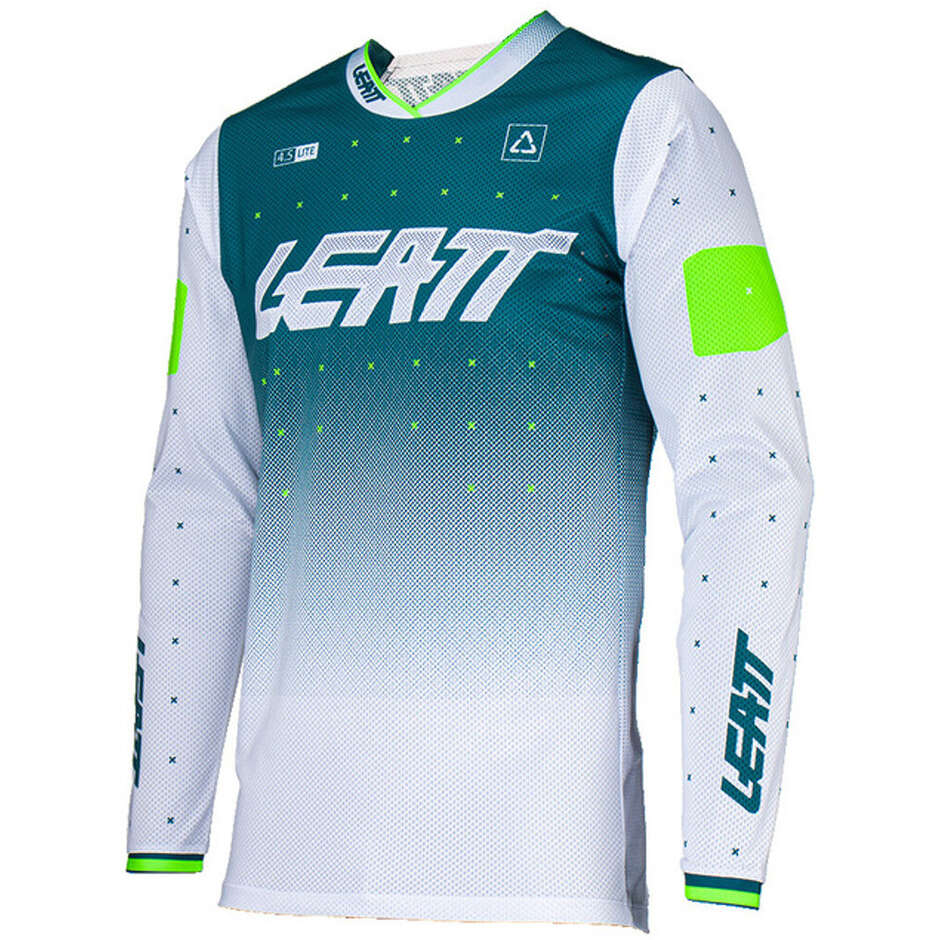 Leatt JERSEY MOTO 4.5 LITE Grünes Cross-Moto-Trikot