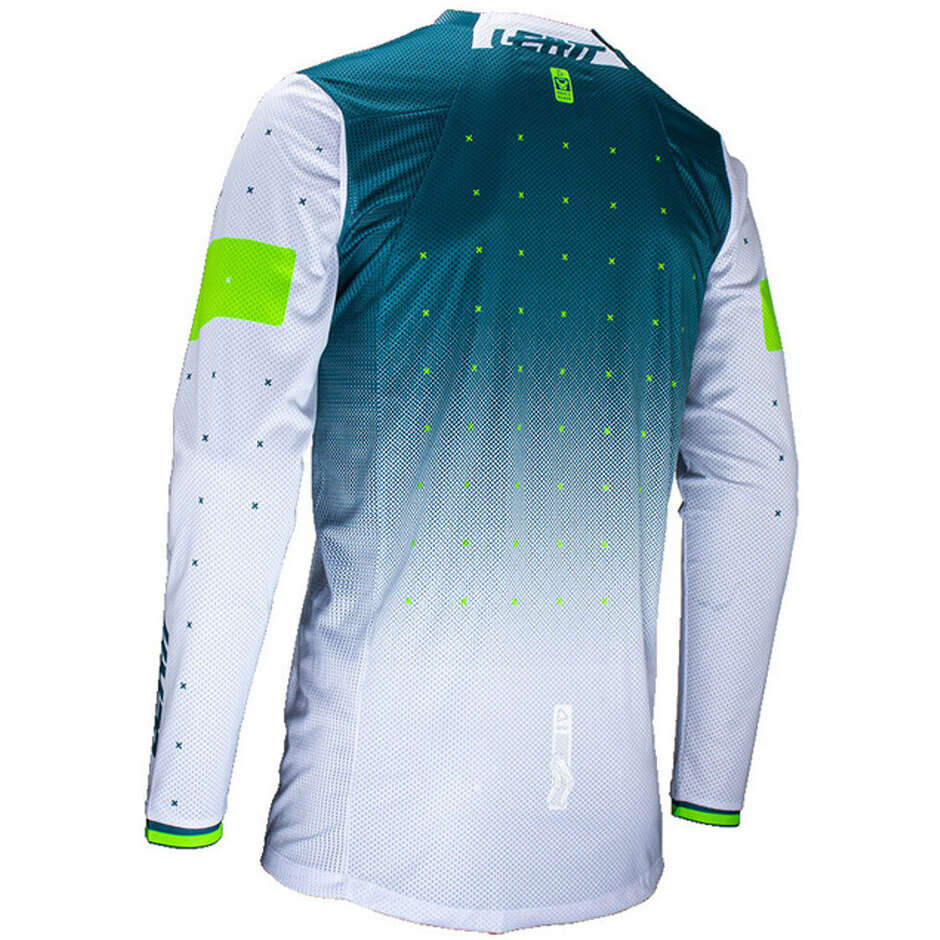 Leatt JERSEY MOTO 4.5 LITE Grünes Cross-Moto-Trikot