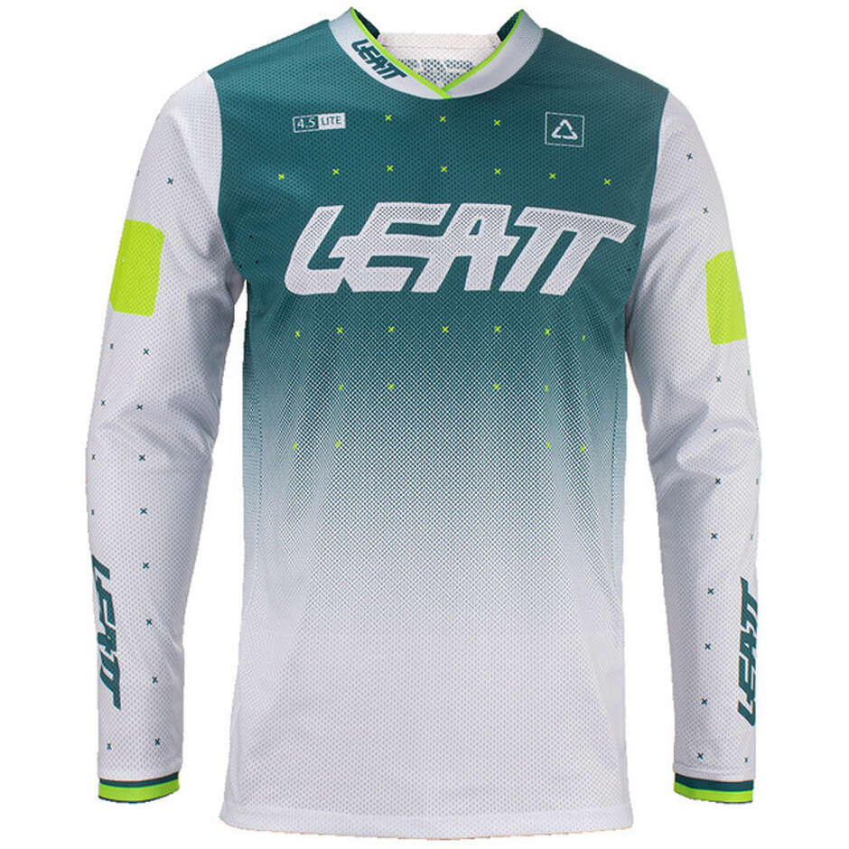 Leatt JERSEY MOTO 4.5 LITE Grünes Cross-Moto-Trikot