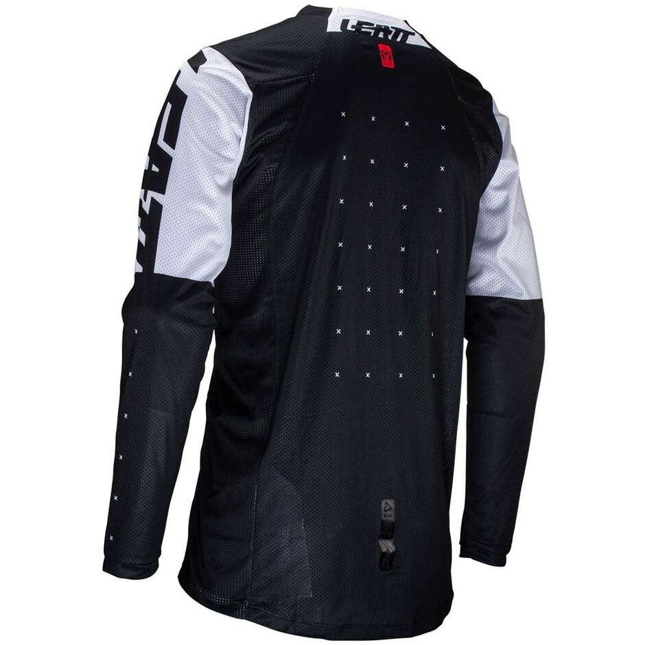 Leatt JERSEY MOTO 4.5 LITE Schwarzes Motocross-Trikot