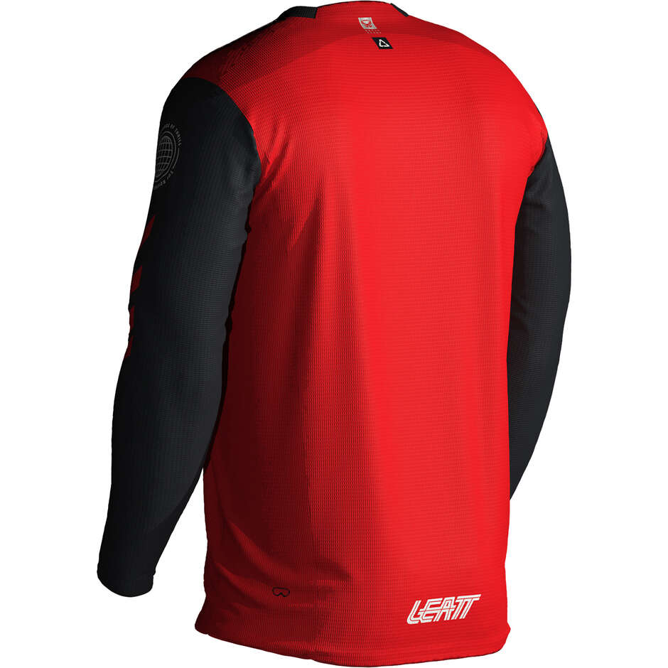 Leatt Kids' Technical MTB Gravity 4.0 Long Sleeve Jersey - for Enduro and Downhill Red