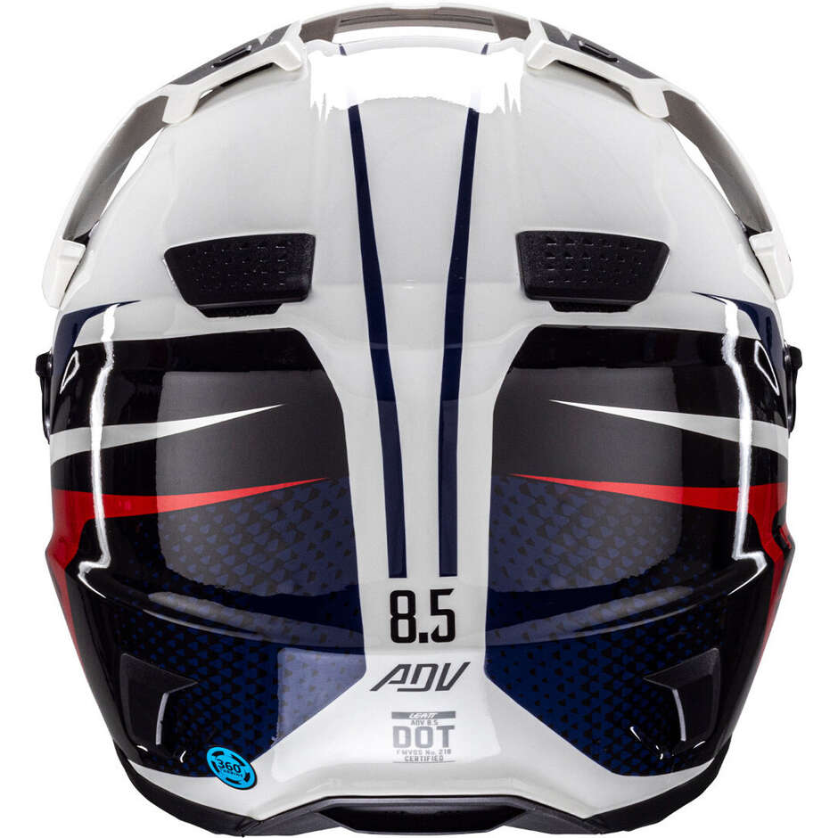 Leatt KIT ADV 8.5 V25 Adventure Motorcycle Helmet Blue