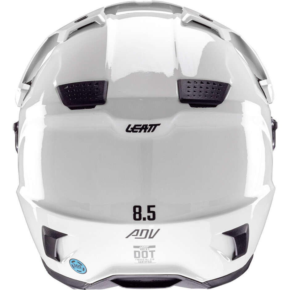 Leatt KIT ADV 8.5 V25 Adventure Motorcycle Helmet White