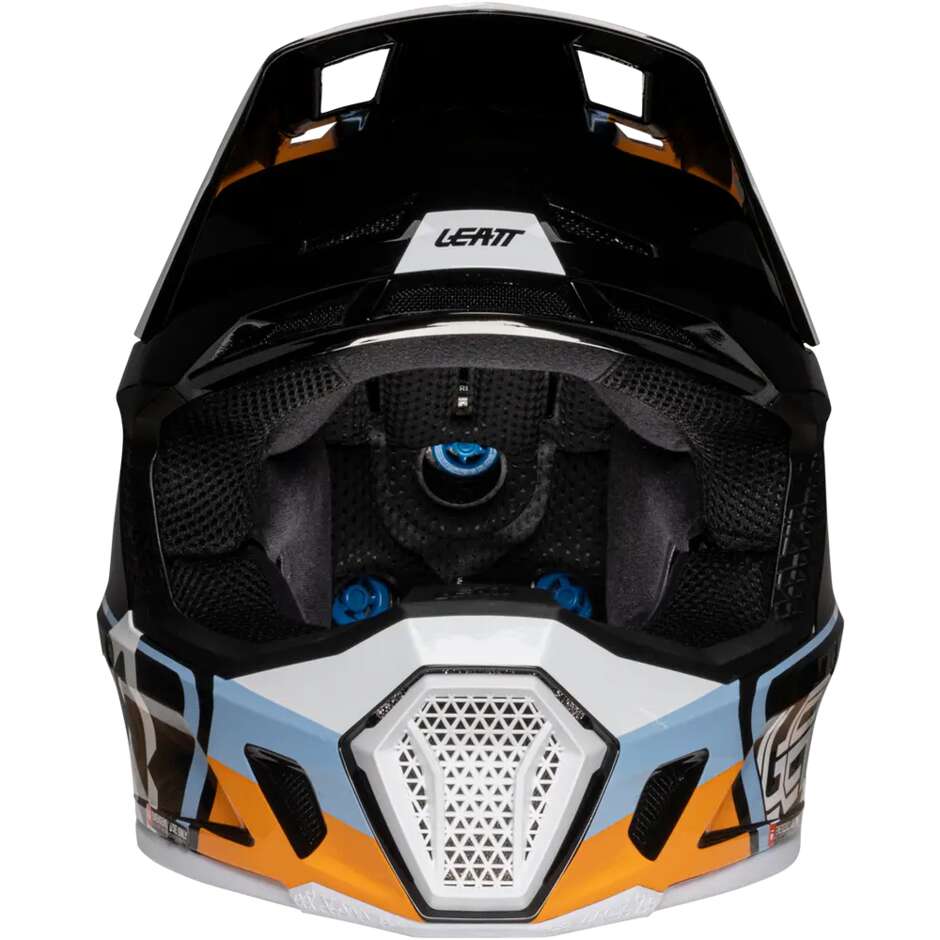 Leatt KIT MOTO 7.5 V25 ORANGE Motocross Helm Orange