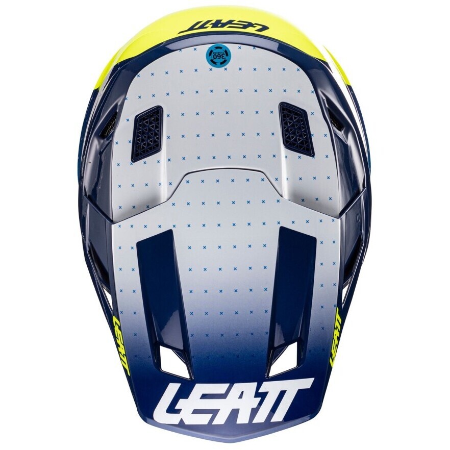 Leatt KIT MOTO 8.5 V24 BLUE Motocross Helm Blau