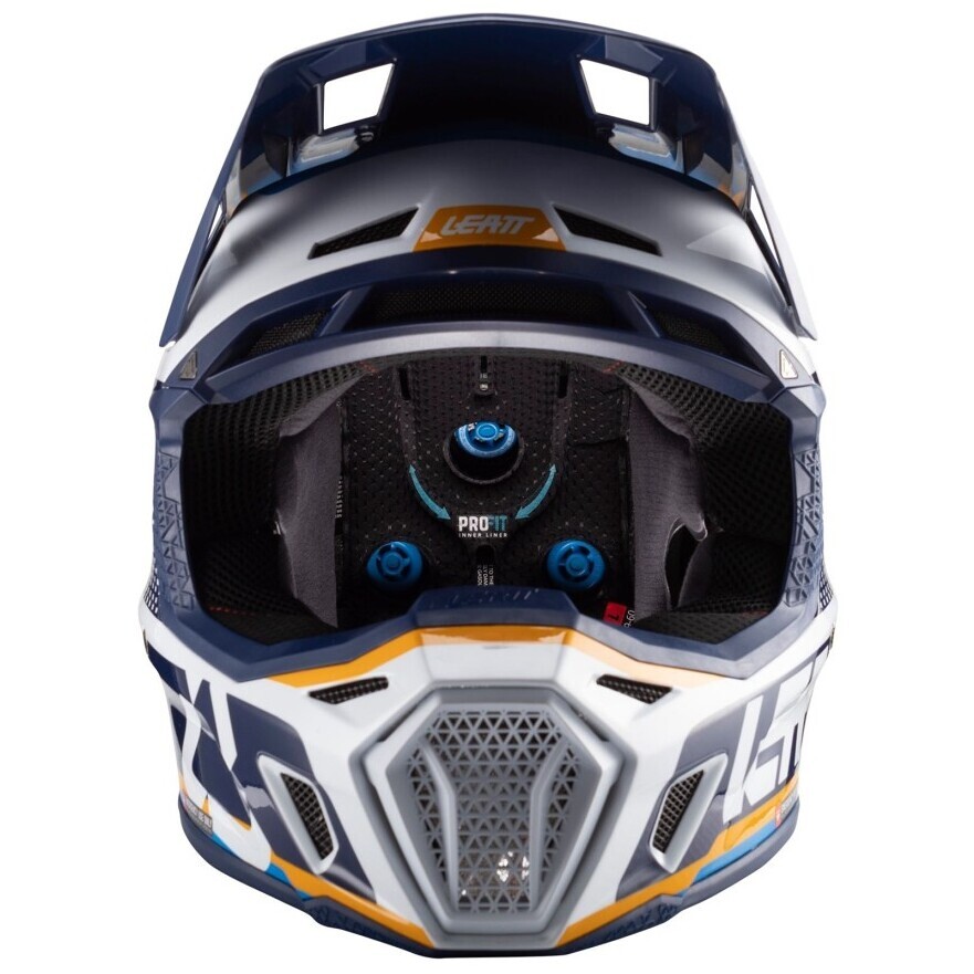 Leatt KIT MOTO 8.5 V24 INK Motocross-Helm Blau