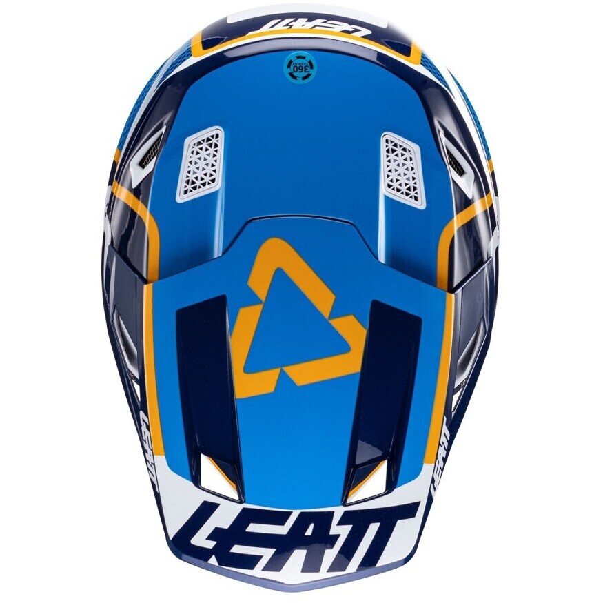 Leatt KIT MOTO 8.5 V24 INK Motocross-Helm Blau