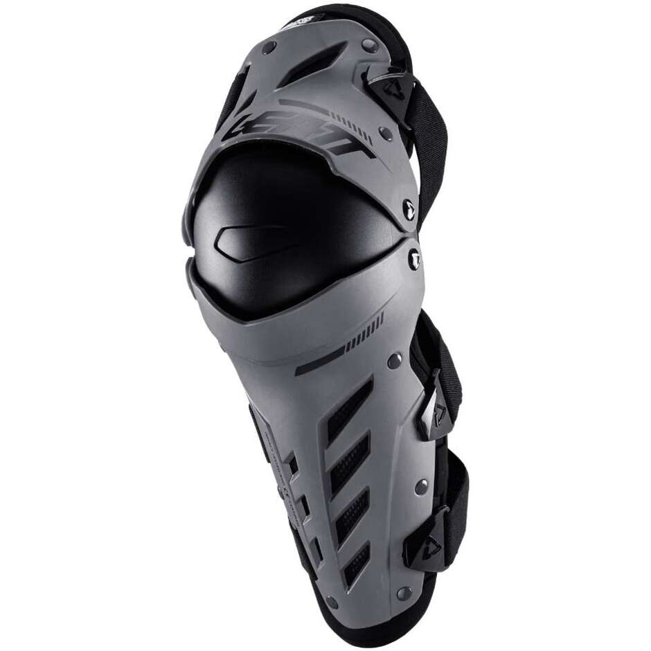 Leatt KNEE&SHIN GUARD DUAL AXIS FORGE Motorcycle Knee Brace Grey