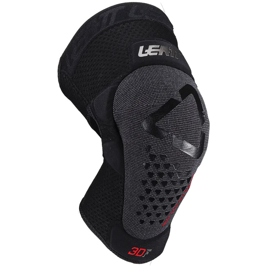 Leatt KNEE GUARD 3DF 5.0 EVO Motorrad-Knieorthese Schwarz