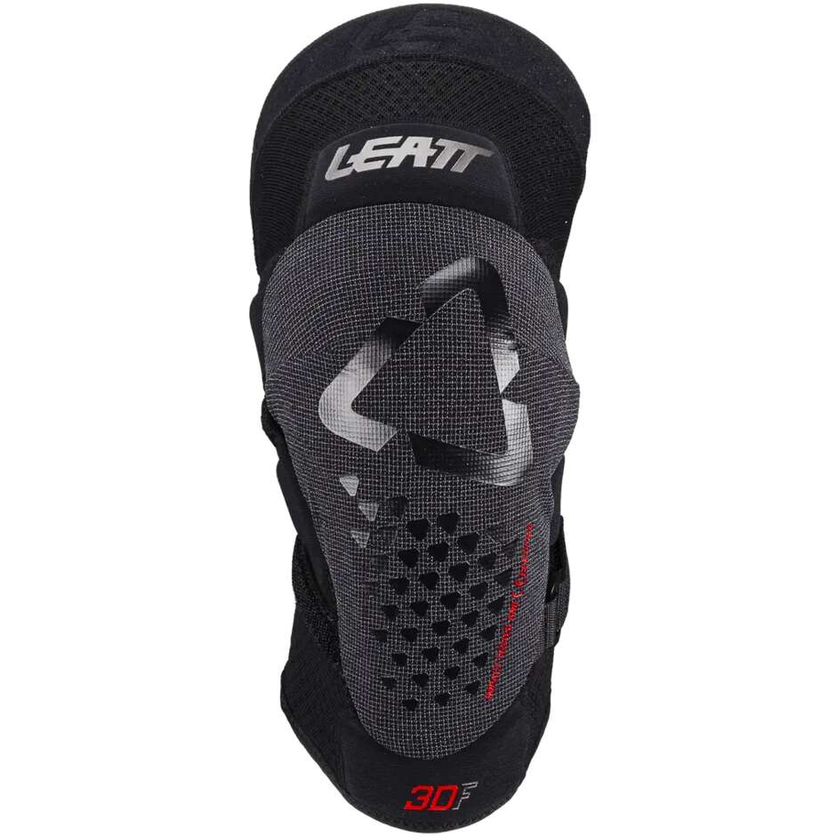 Leatt KNEE GUARD 3DF 5.0 EVO Motorrad-Knieorthese Schwarz