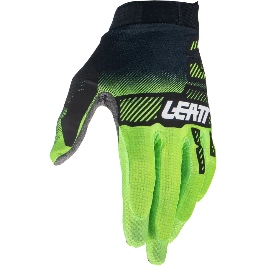 Leatt MOTO 1.5 GRIPR Green Cross Motorcycle Gloves