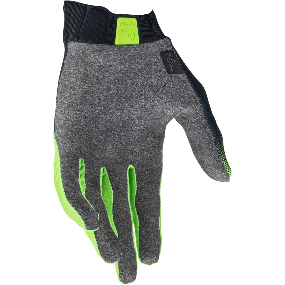 Leatt MOTO 1.5 GRIPR Green Cross Motorcycle Gloves