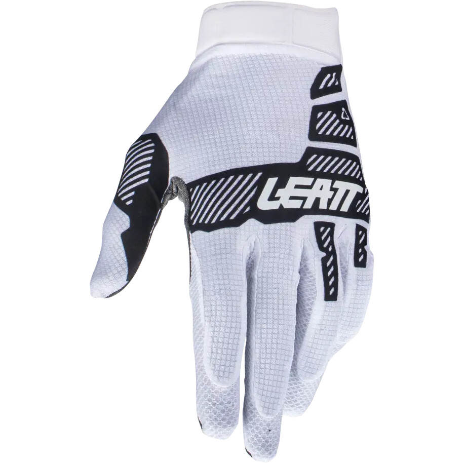 Leatt MOTO 1.5 GRIPR Weiße Cross-Motorradhandschuhe