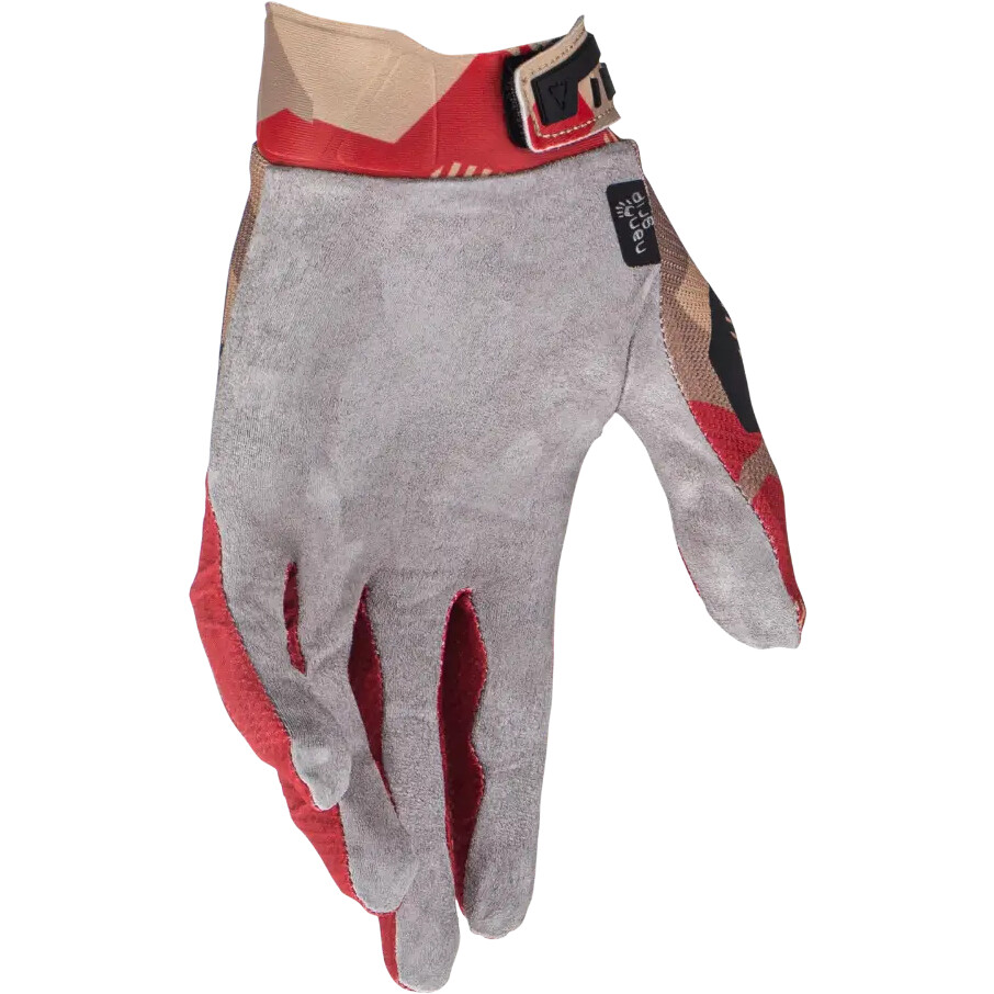 Leatt MOTO 2.5 X-FLOW Brown Cross Motorcycle Gloves